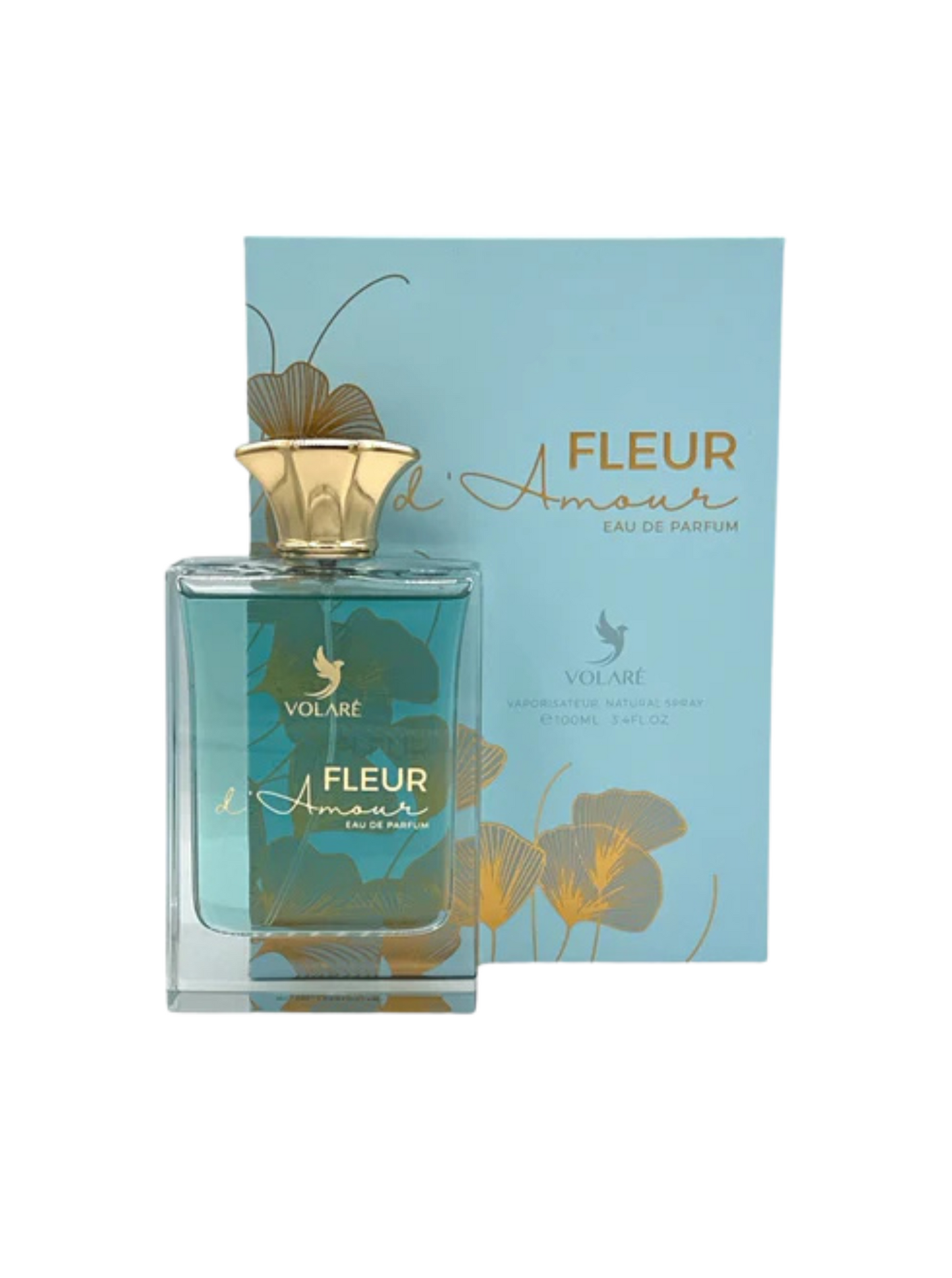 Fleur d'Amour Eau de Parfum 100ml | Parfum Citronné, Floral et Boisé Unisex