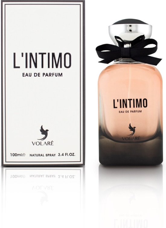 L’Intimo by Volaré Eau de Parfum 100ml | Parfum Doux et Vanille pour Femme