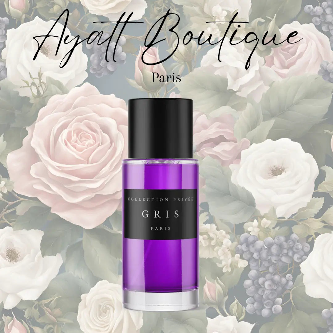Eau de parfum Gris - Collection Privée 50 ML Ayattboutique