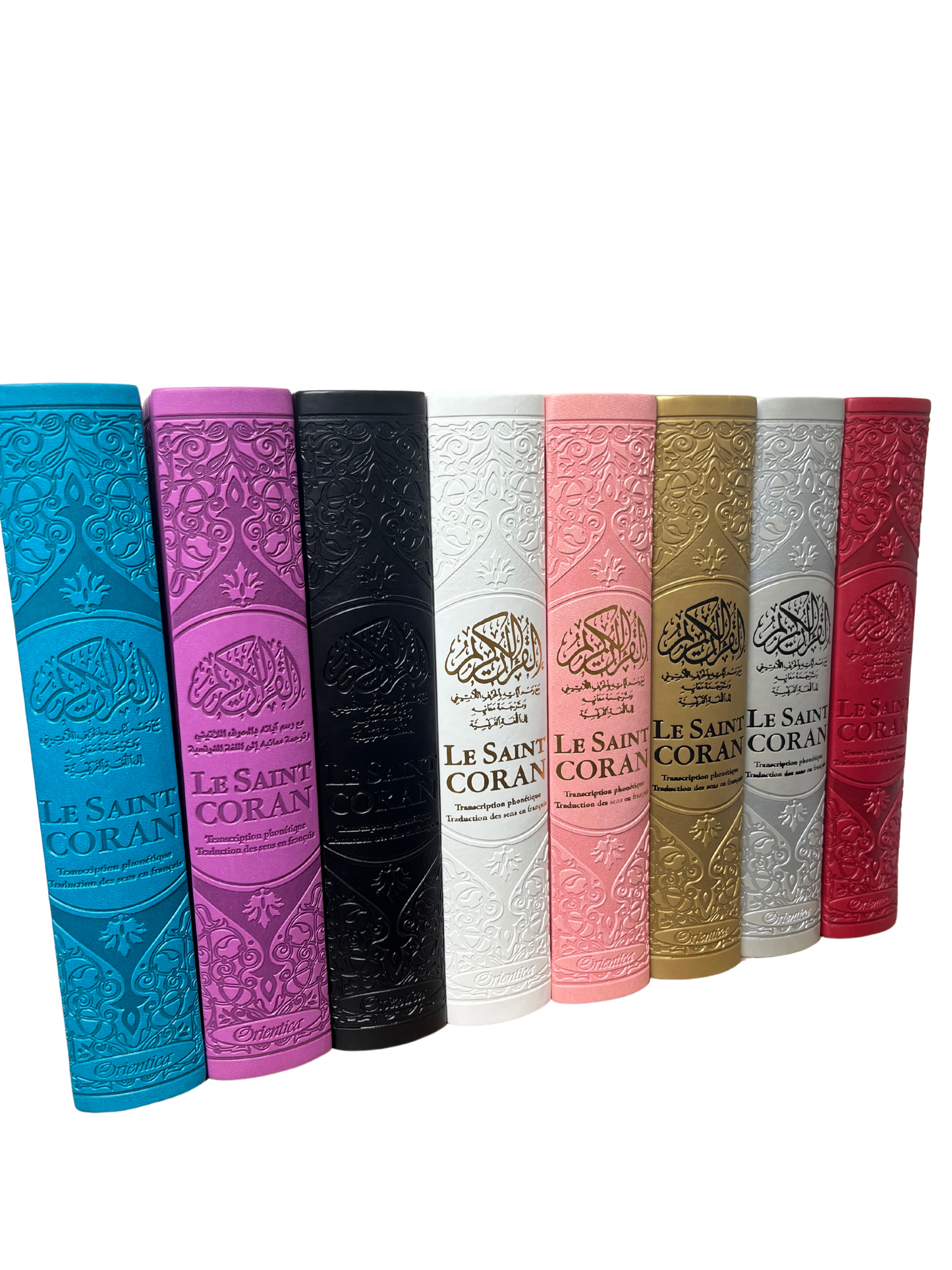 Le Saint Coran Rainbow Gris - Français/Arabe/Phonétique - Ayattboutique