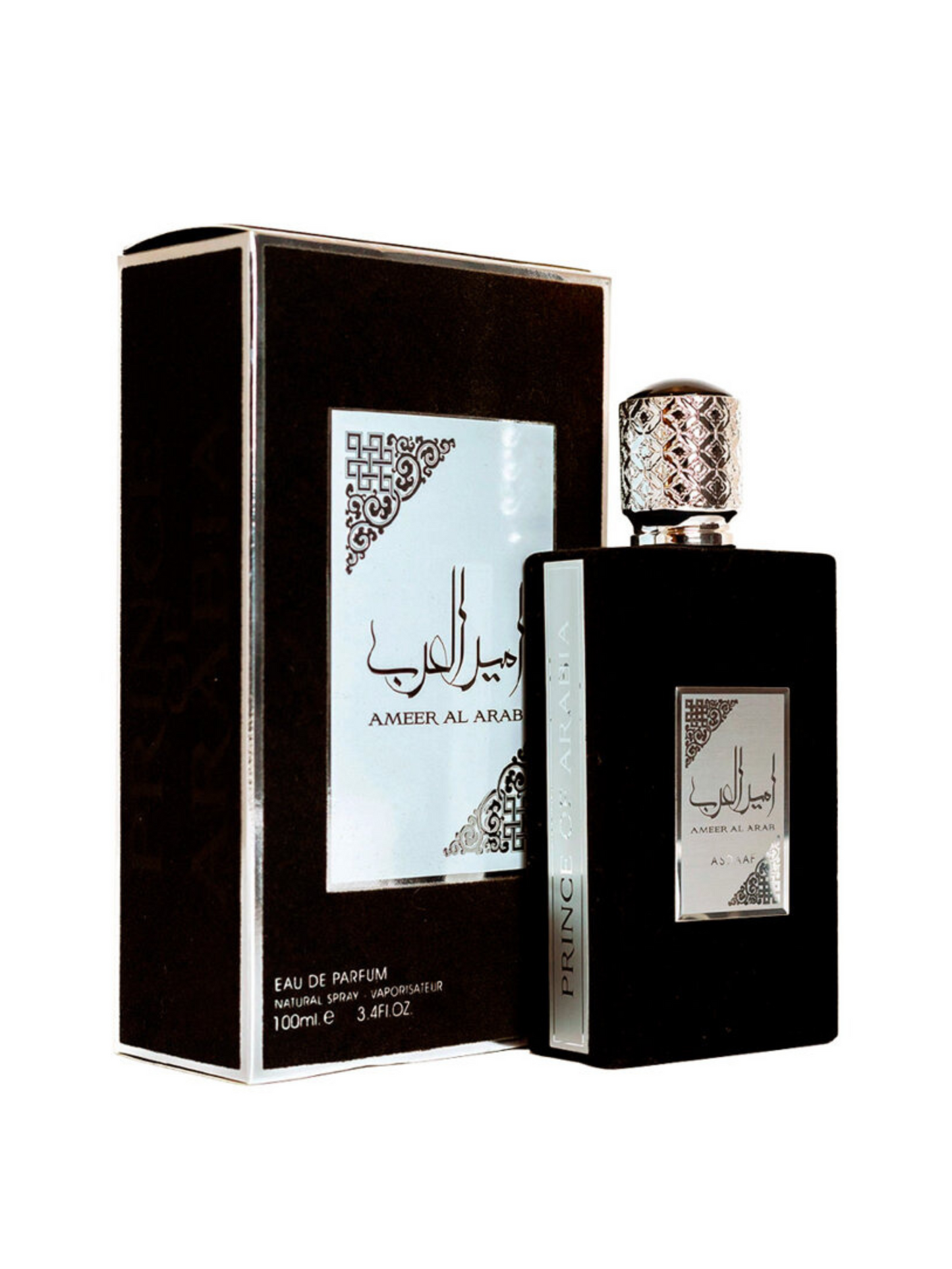 Eau de Parfum Asdaaf Ameer Al Arab 100ml | Parfum Boisé et Épicé pour Homme - Ayattboutique