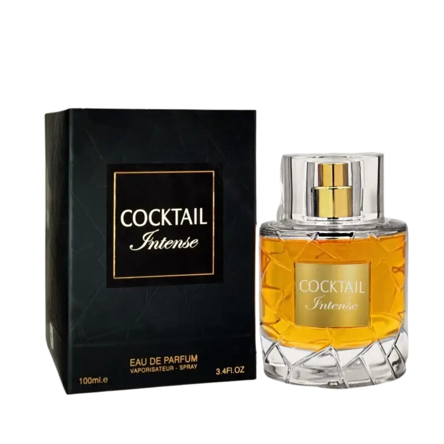 Cocktail Intense Eau de Parfum 100ml | Parfum Épicé et Boisé Unisex