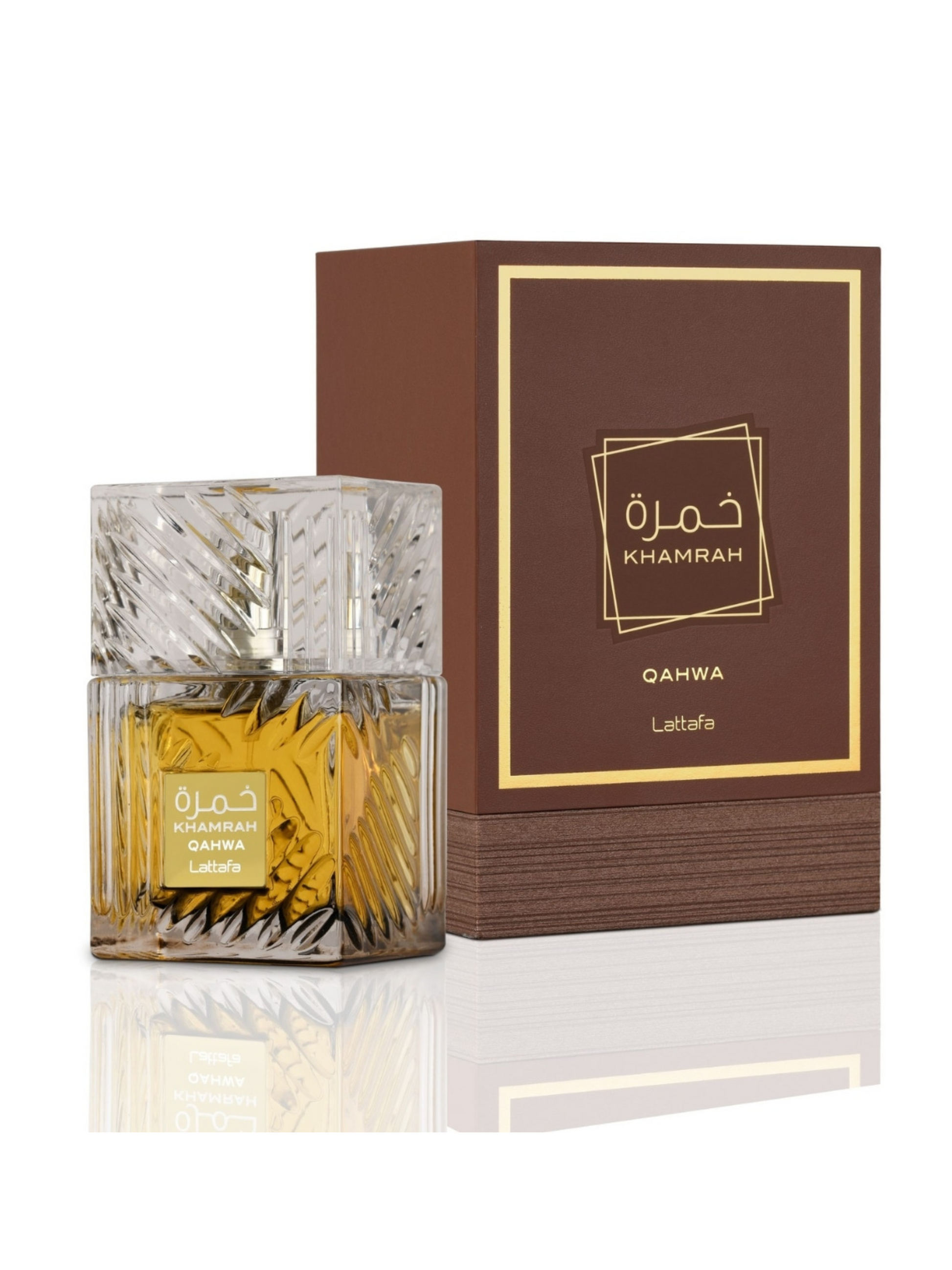 Eau de Parfum Lattafa Khamrah Qahwa 100ml | Parfum Oriental Épicé pour Homme - Ayattboutique