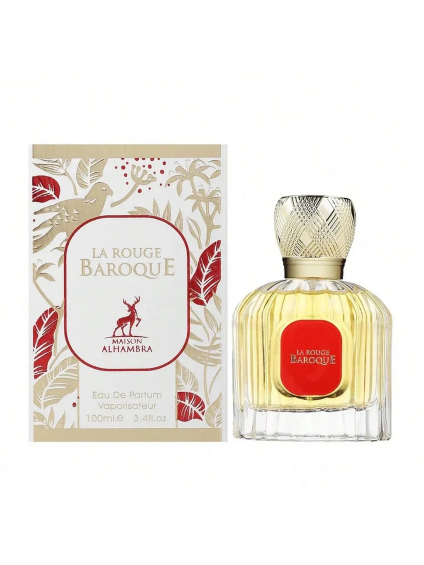 Eau de Parfum La Rouge Baroque 100ml | Parfum Oriental et Boisé Unisex - Ayattboutique