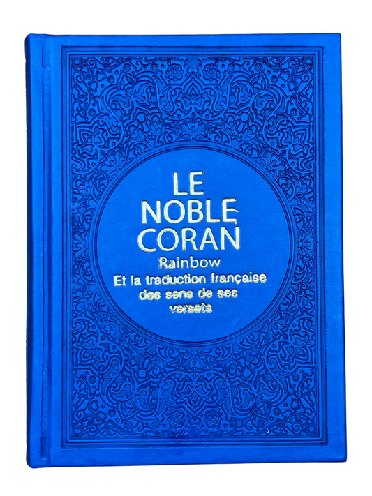 Le Noble Coran Bleu avec Traduction Française