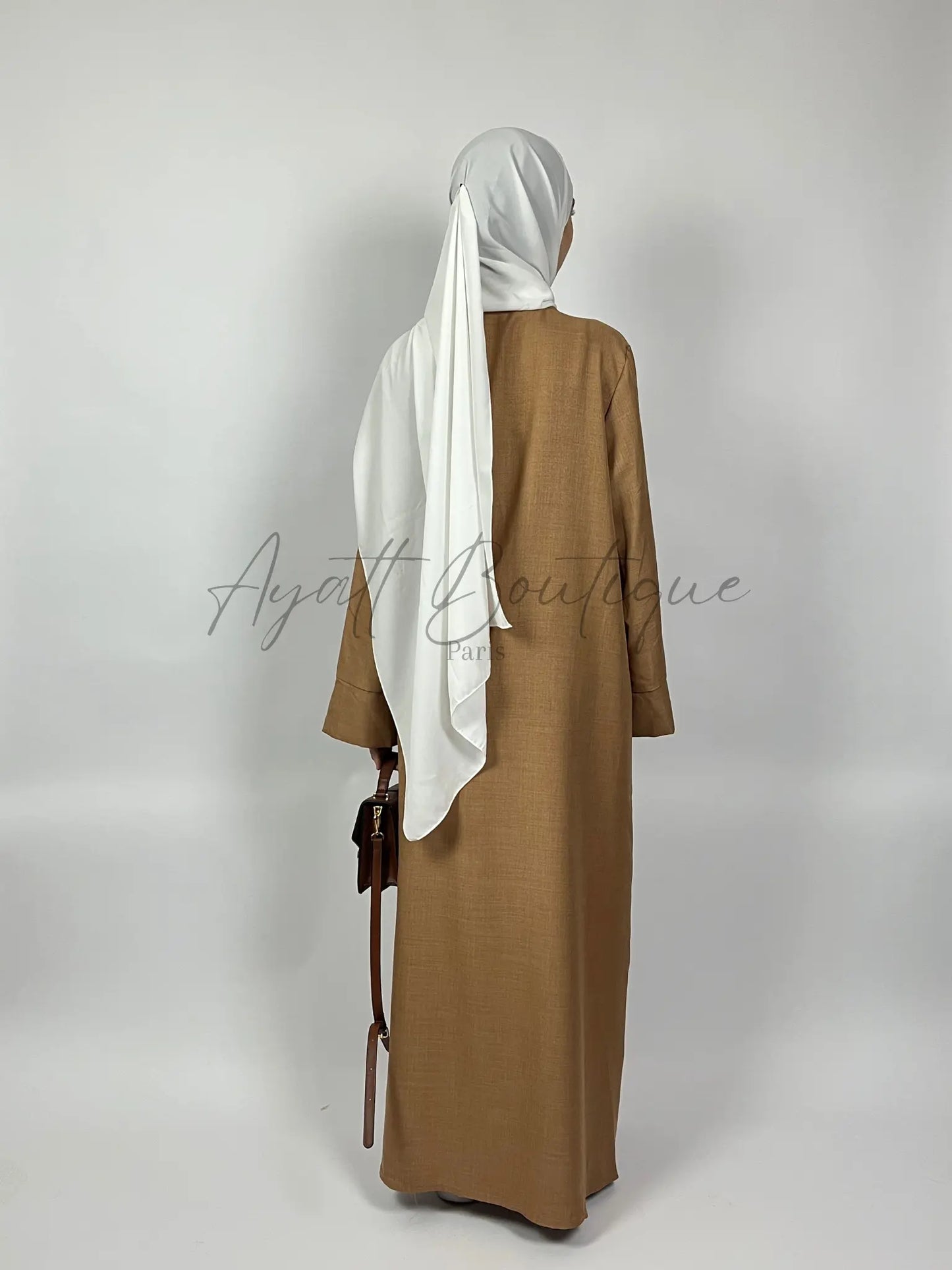 ABAYA JOULIA CARAMEL Ayattboutique