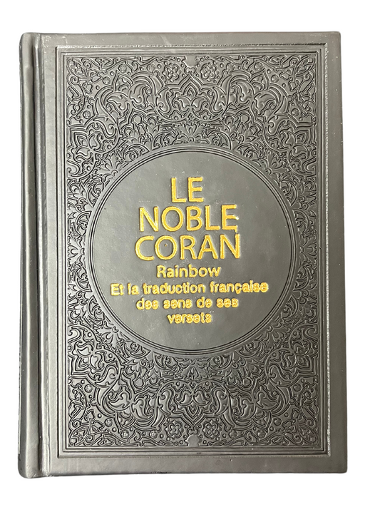 Le Noble Coran Noir avec Traduction Française - Ayattboutique