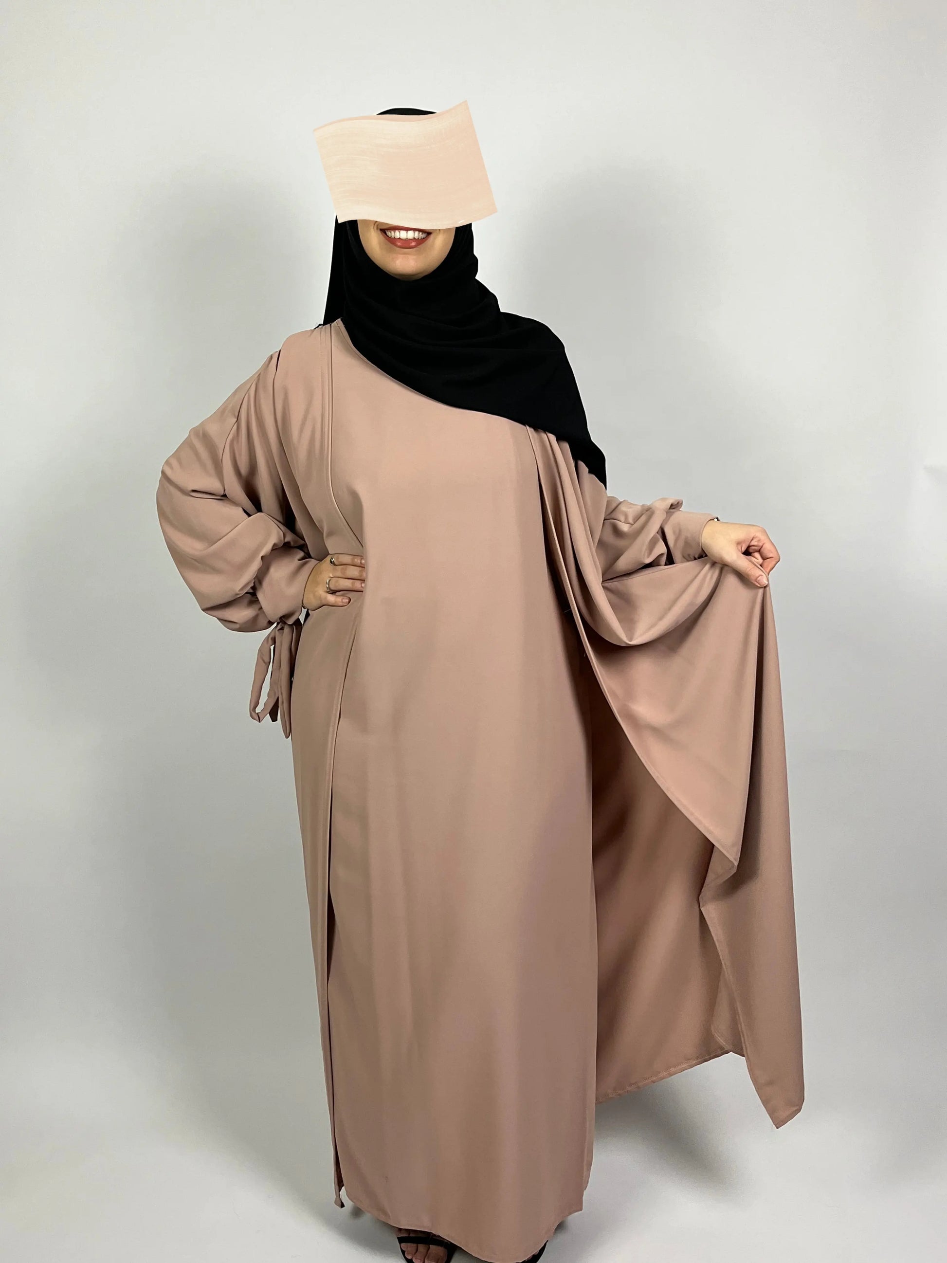 Abaya en Soie De Médine - Abaya Kimono Chic - Ayattboutique