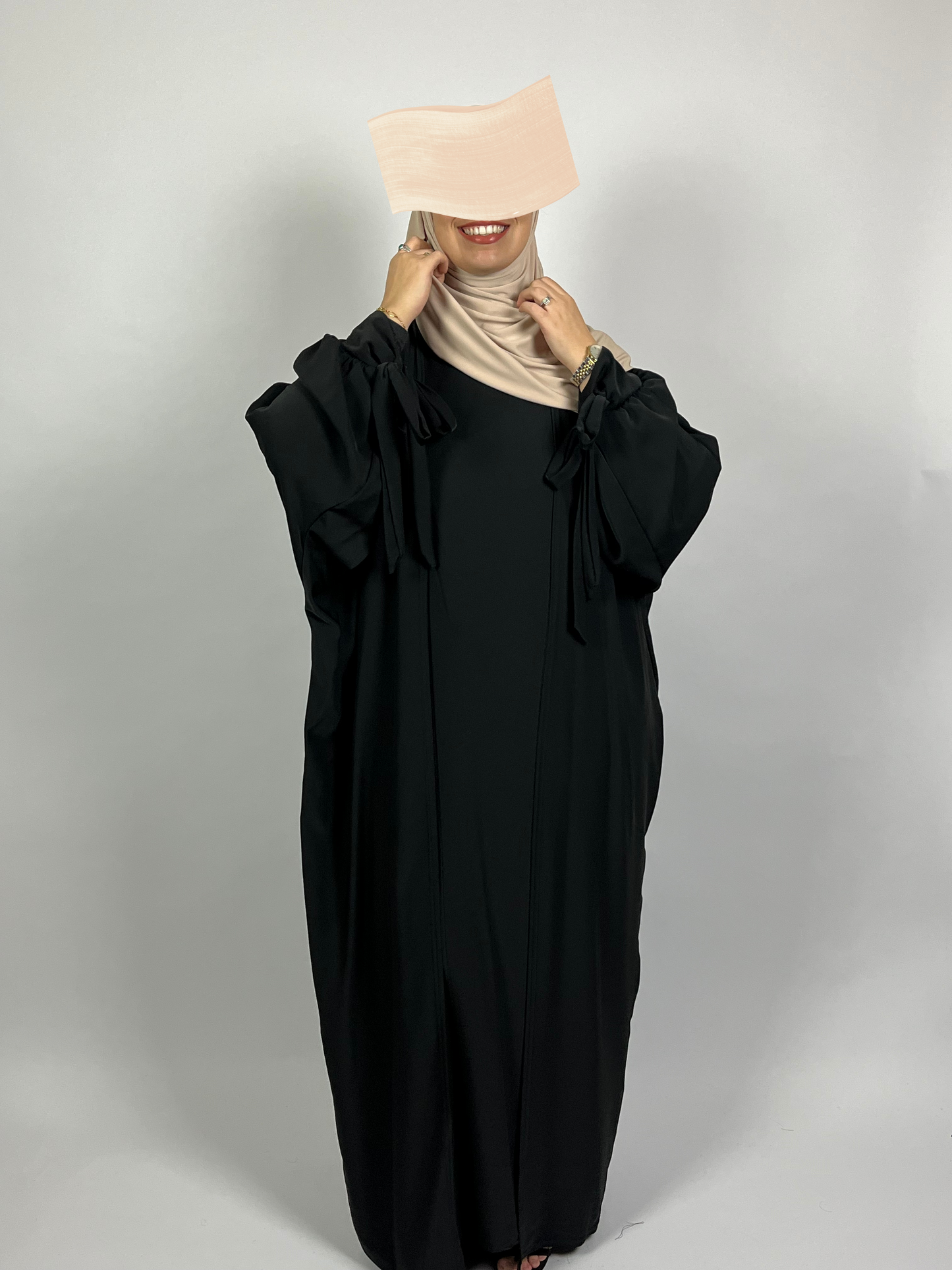 ABAYA 2 PIÈCES NAÏLA NOIR