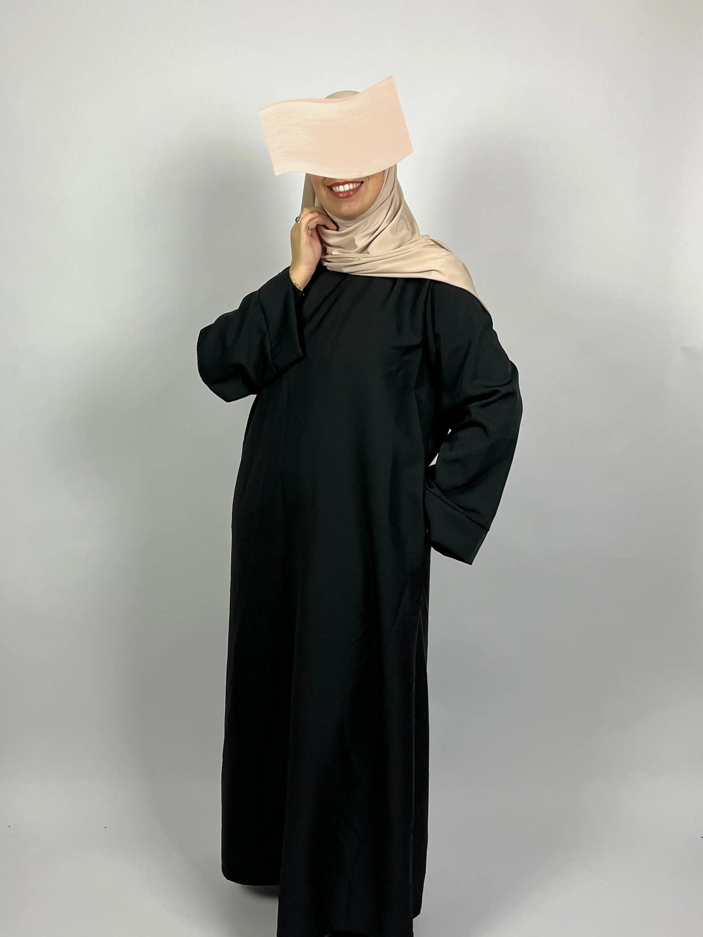 ABAYA NADIA NOIR Ayattboutique