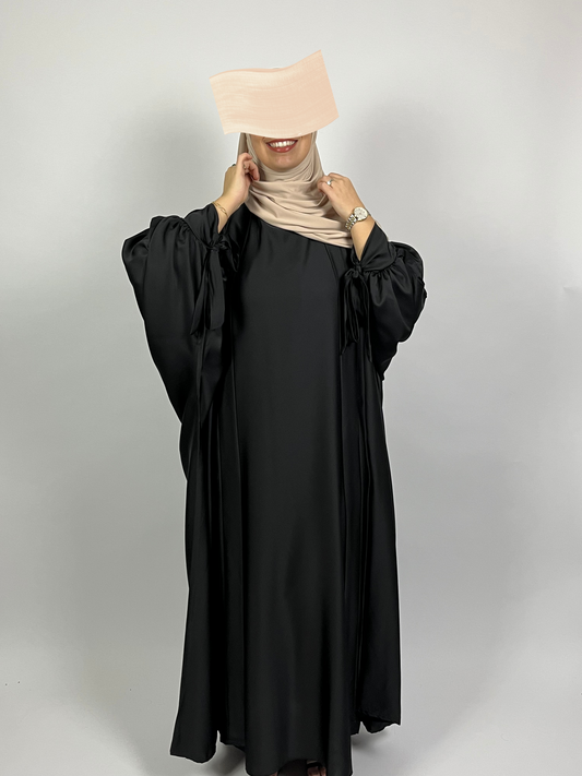 ABAYA 2 PIÈCES SAFIA NOIR