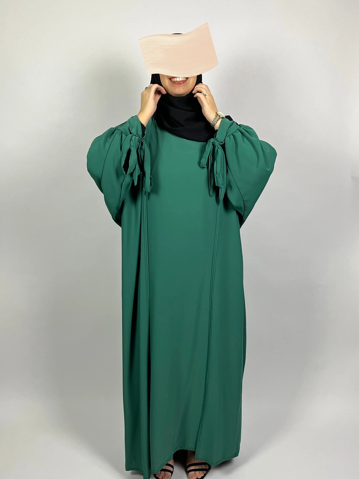 Abaya Deux Pièces - Abaya en Soie - Ayattboutique