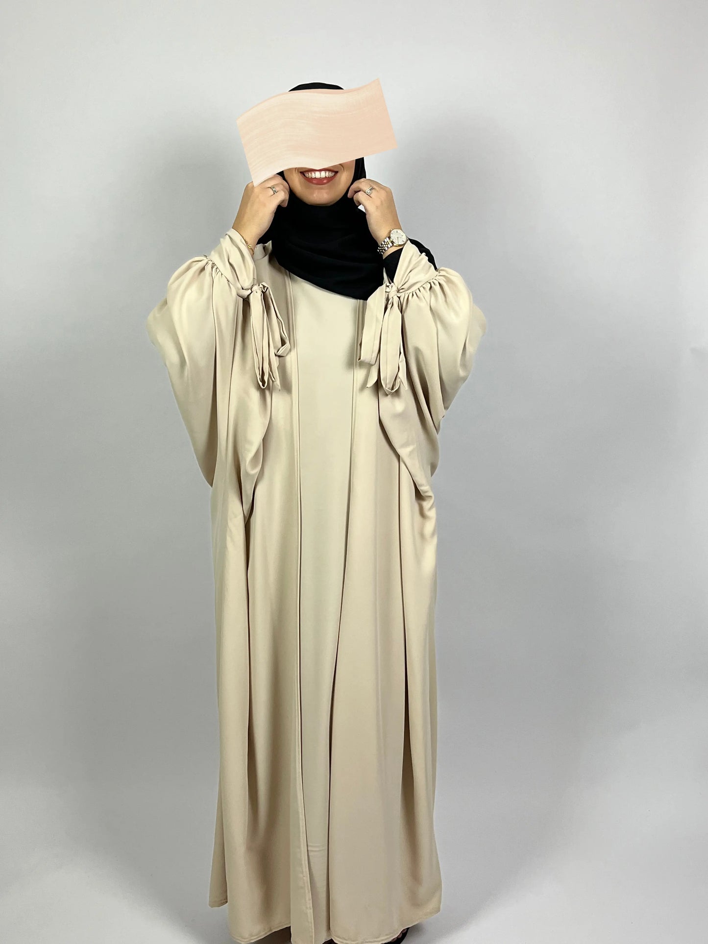 Abaya Élégante en Soie - Abaya Naïla - Ayattboutique