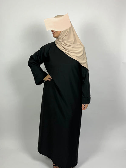 ABAYA NADIA NOIR Ayattboutique