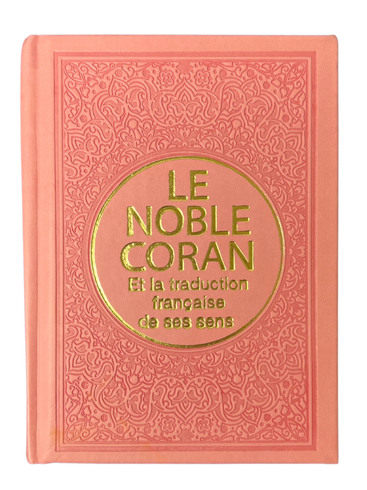 Le Noble Coran Rose avec Traduction Française - Ayattboutique