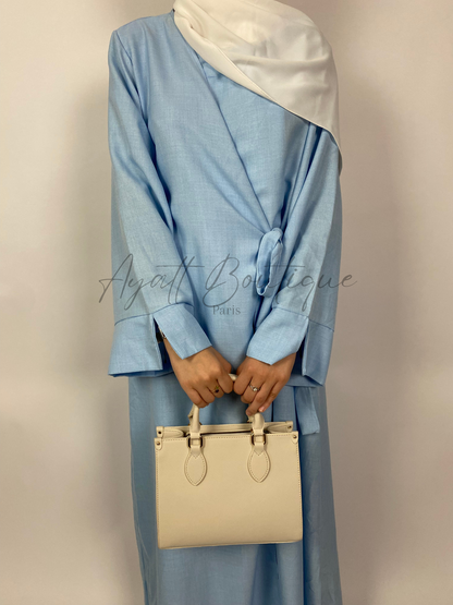 ABAYA JOULIA BLEU