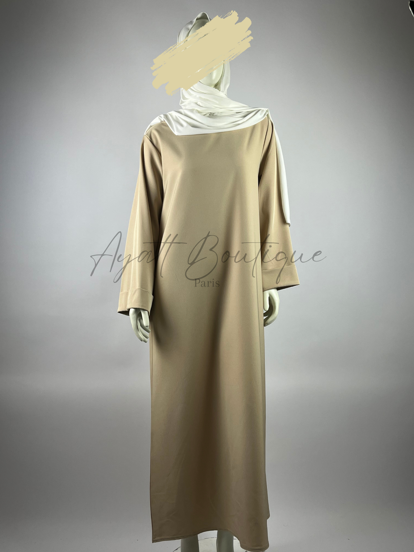 ABAYA MERIEM BEIGE