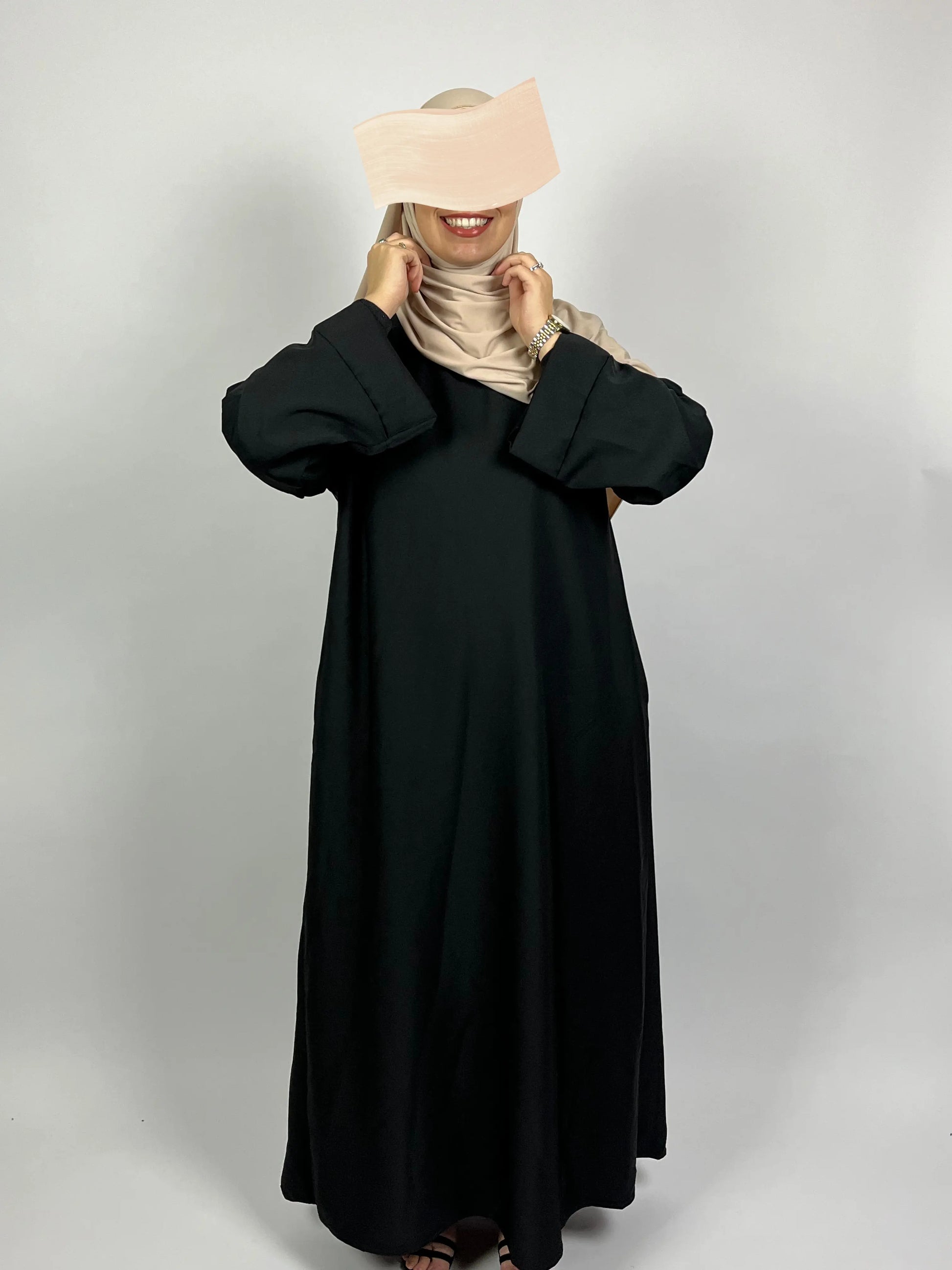 ABAYA NADIA NOIR Ayattboutique