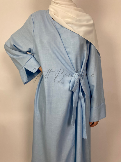 ABAYA JOULIA BLEU