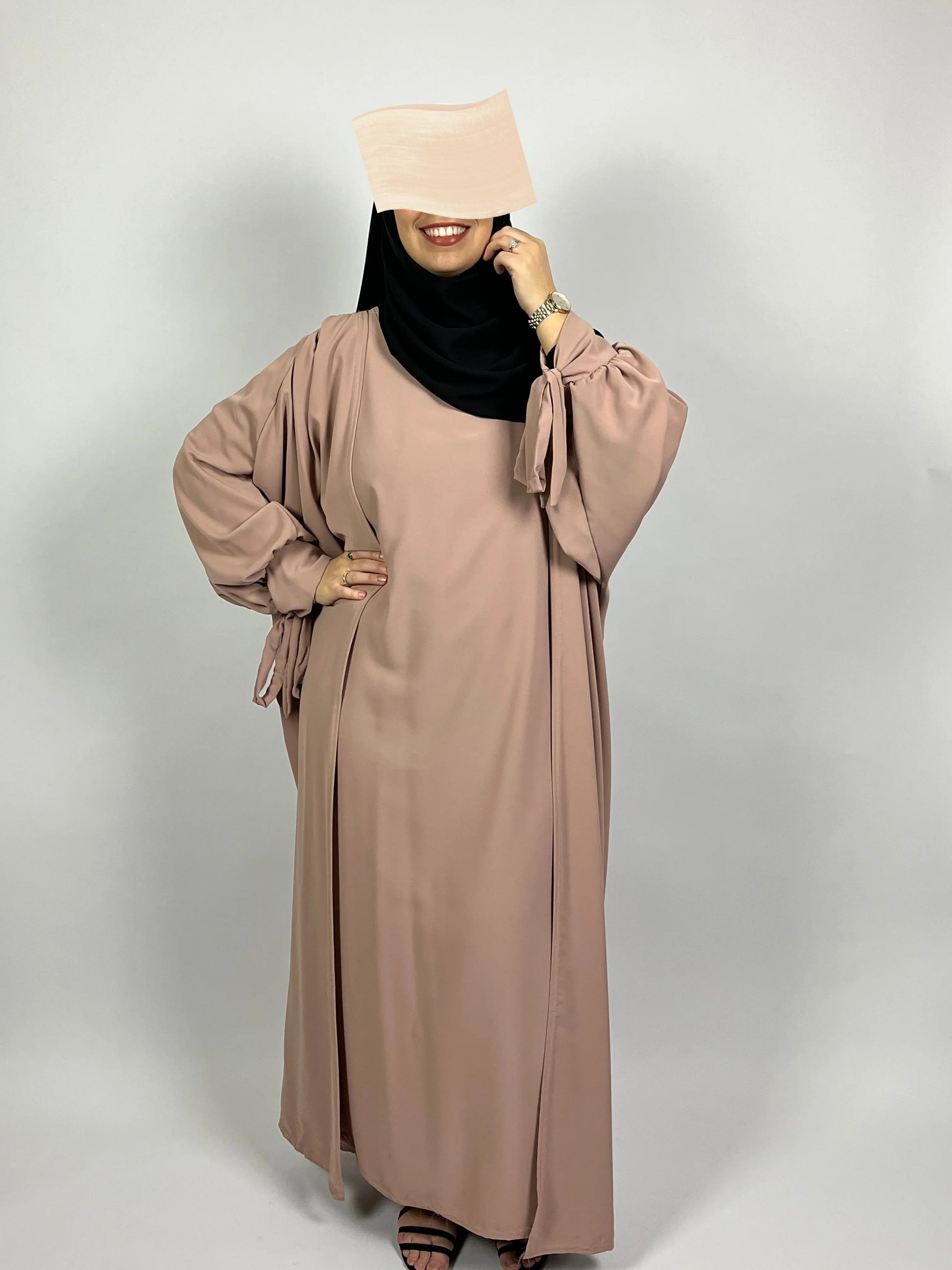 Abaya en Soie De Médine - Abaya Kimono Chic - Ayattboutique