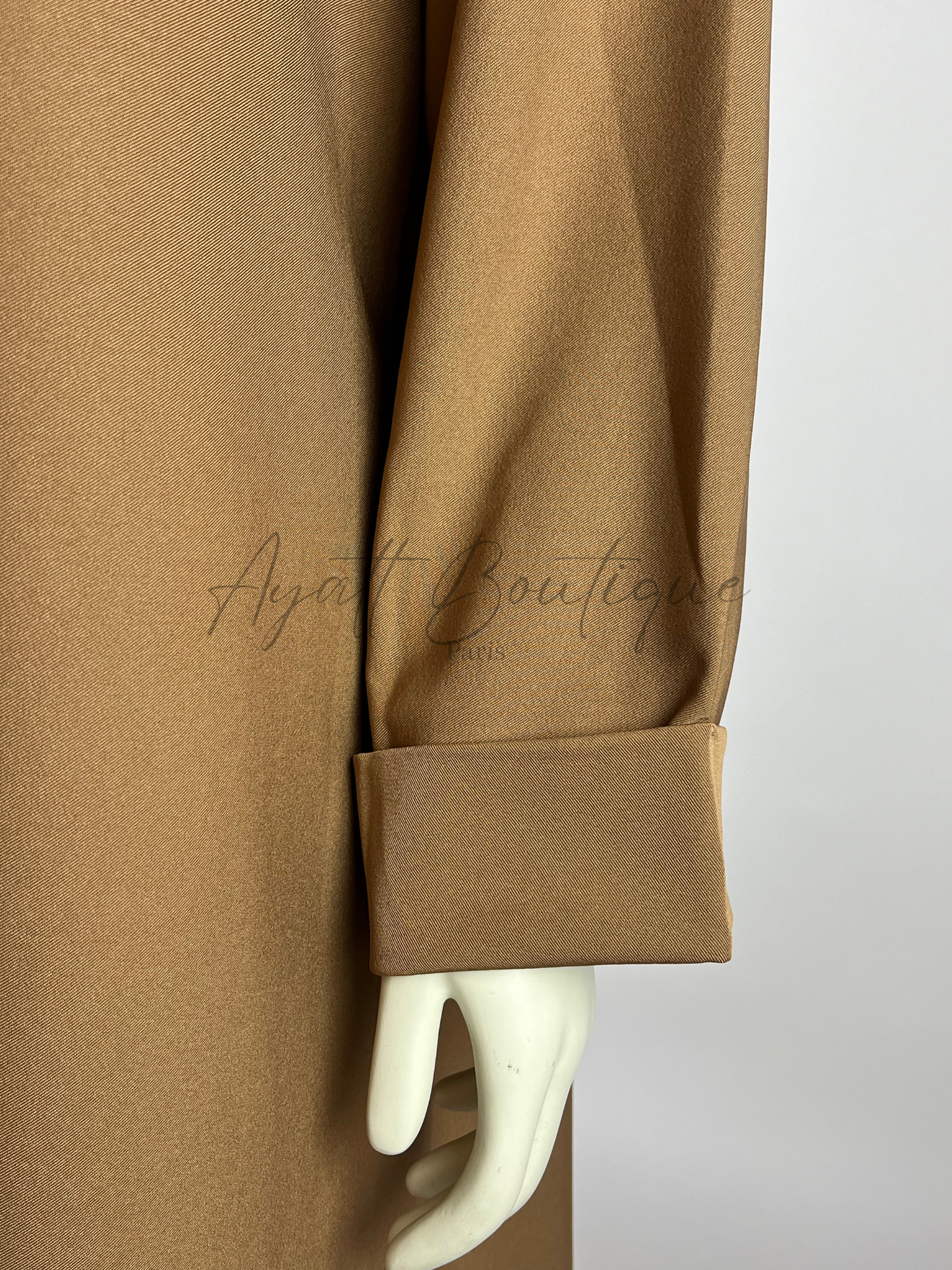 ABAYA MERIEM CARAMEL Ayattboutique