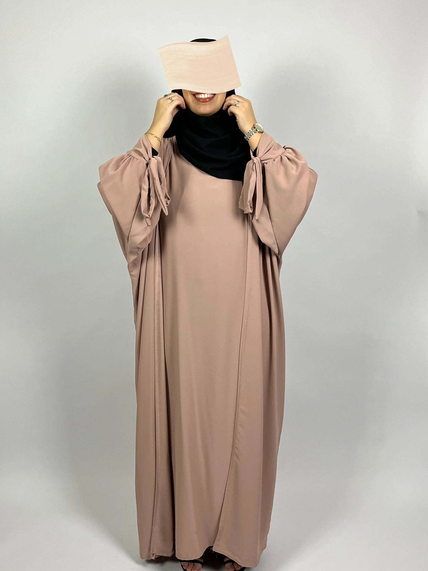 Abaya en Soie De Médine - Abaya Kimono Chic - Ayattboutique