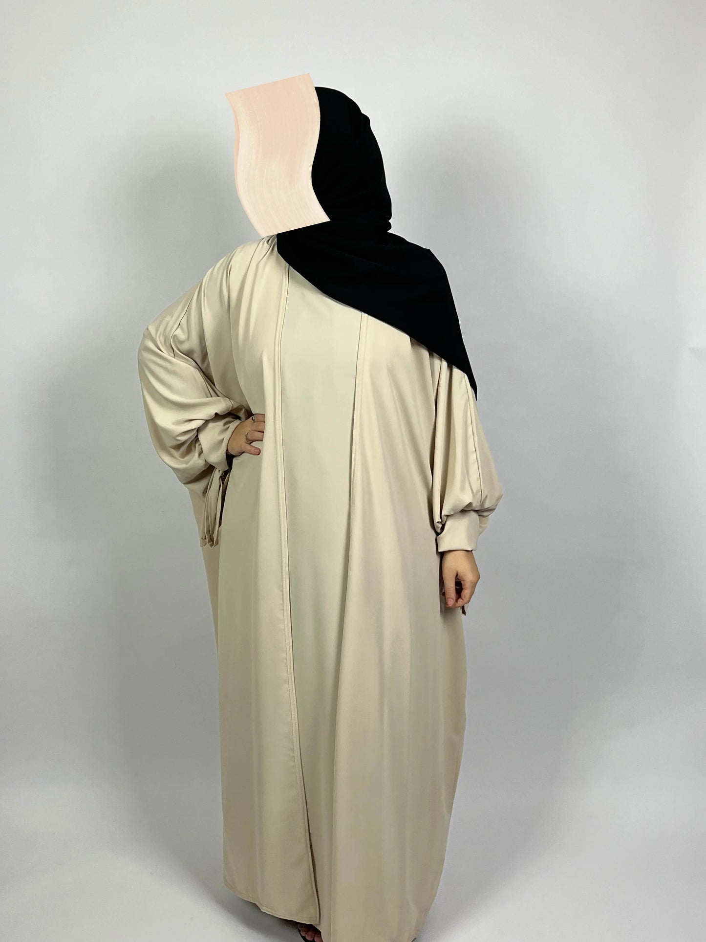 Abaya Élégante en Soie - Abaya Naïla - Ayattboutique