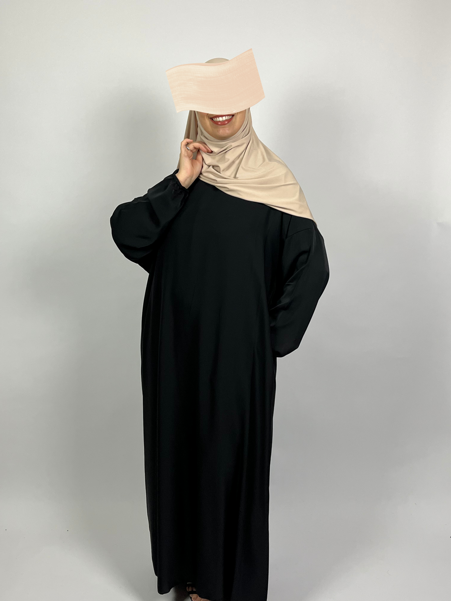 ABAYA HAFSA NOIR Ayattboutique