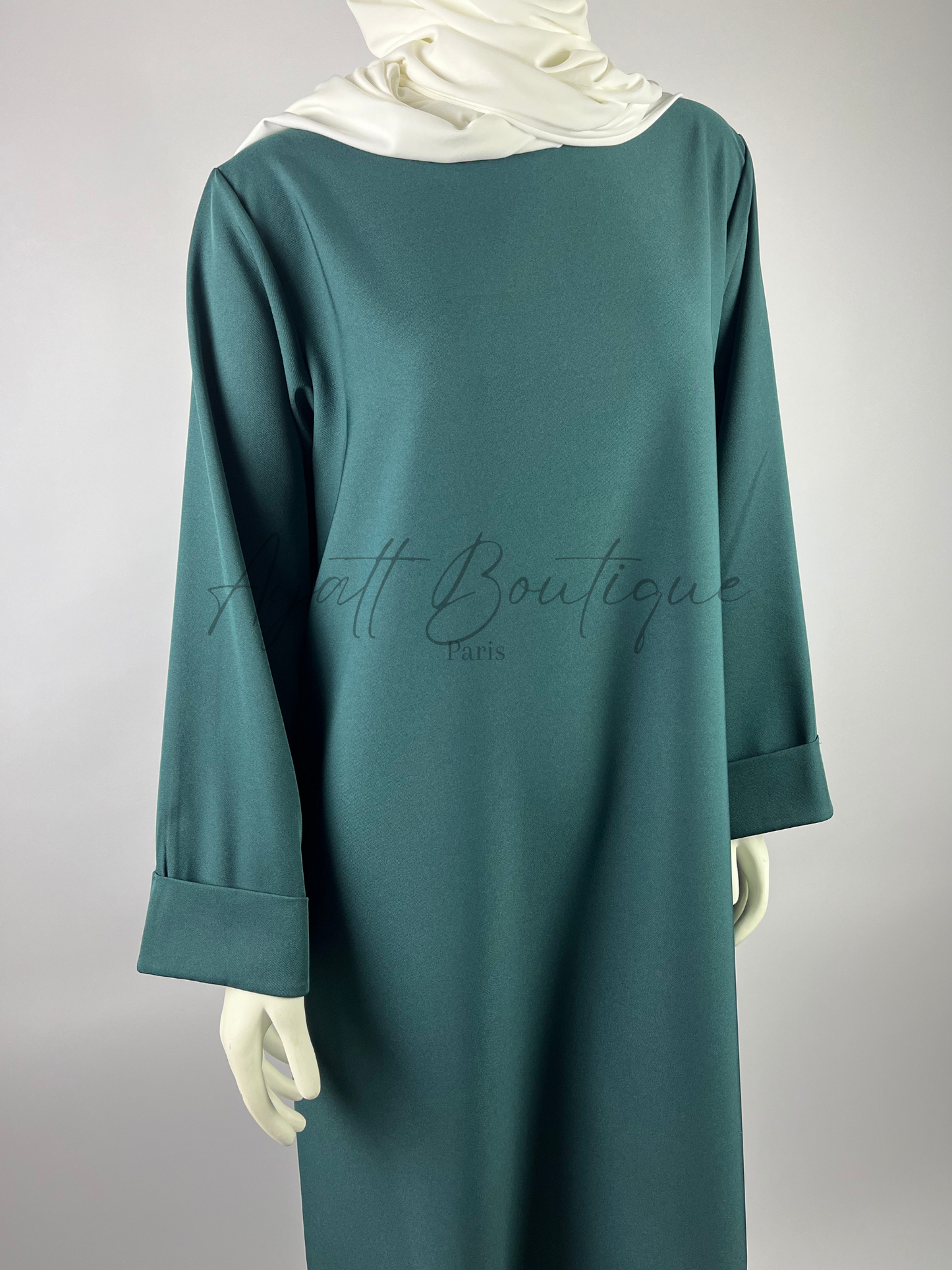 ABAYA MERIEM VERT Ayattboutique