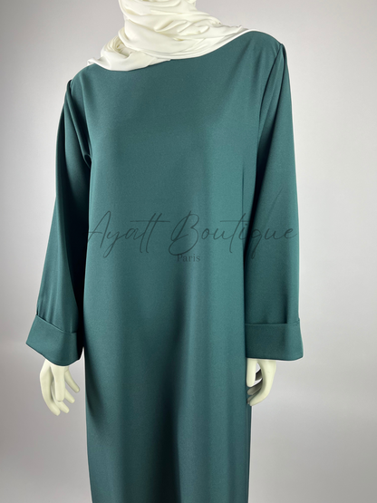 ABAYA MERIEM VERT Ayattboutique