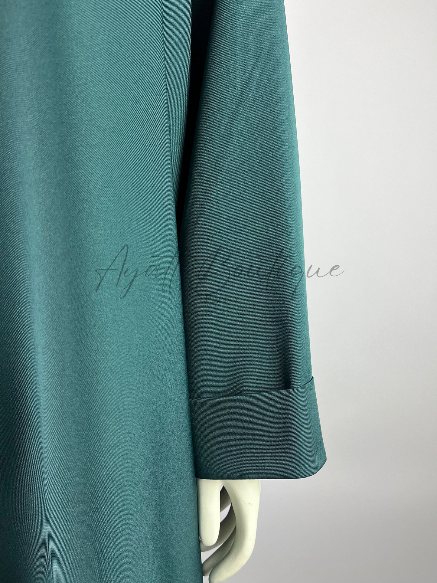 ABAYA MERIEM VERT Ayattboutique