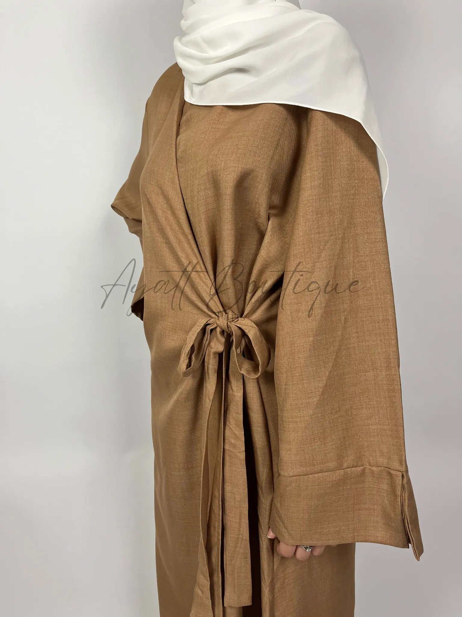 ABAYA JOULIA CARAMEL Ayattboutique