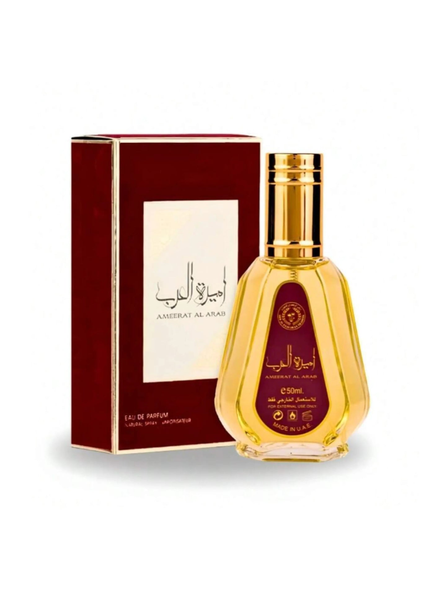 Eau de Parfum Ameerat Al Arab Rouge 50ml | Parfum Floral et Boisé pour Femme Ayattboutique