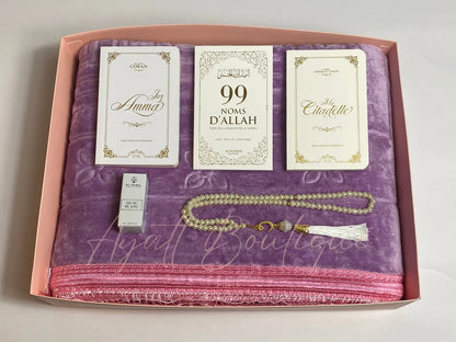 COFFRET KHADIJA MAUVE Ayattboutique