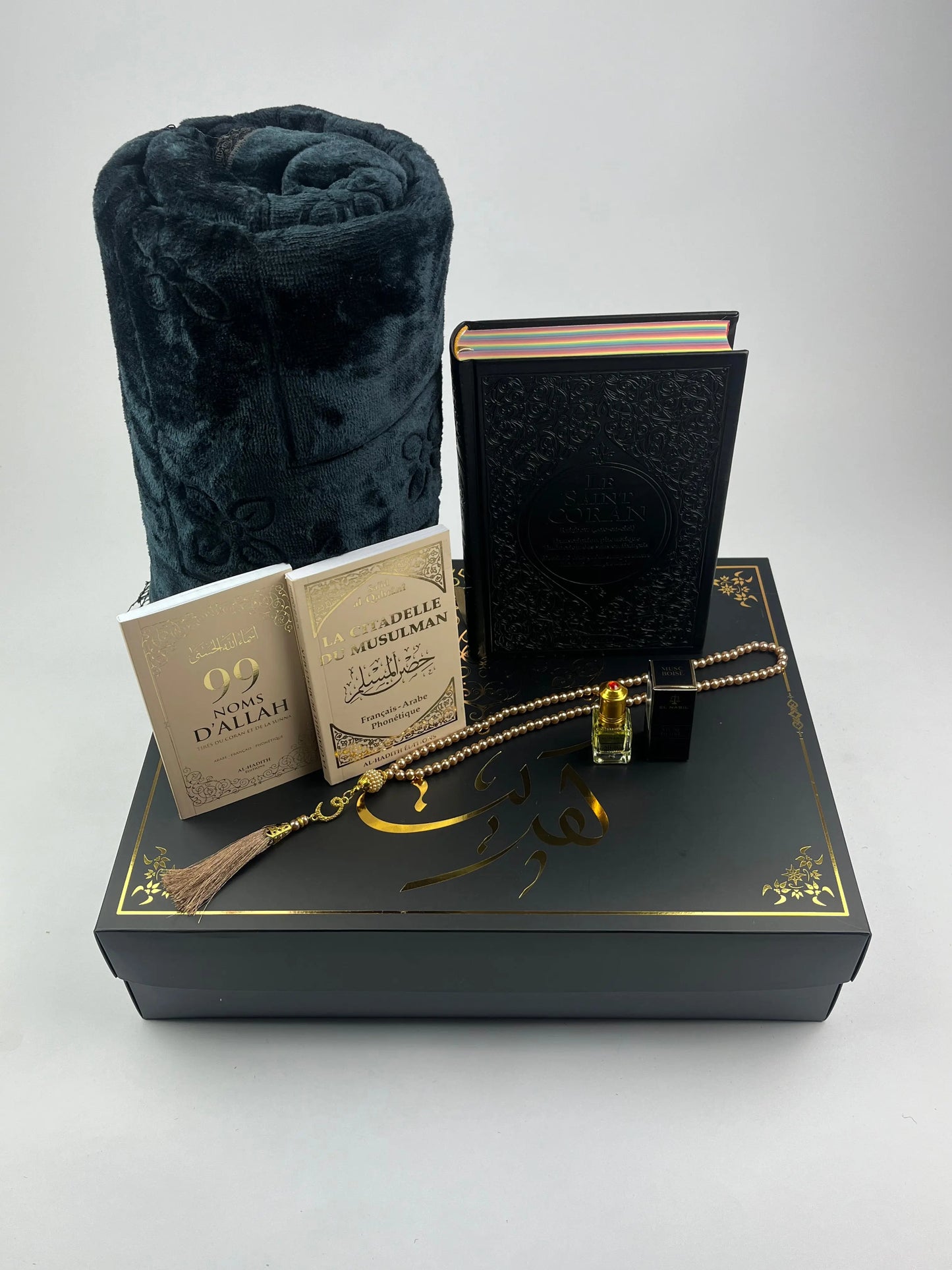 COFFRET RANIA NOIR-BEIGE Ayattboutique