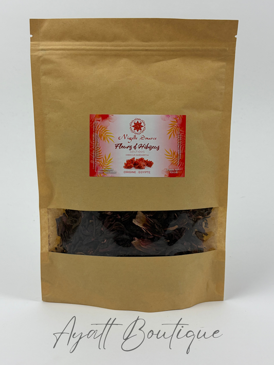 Fleurs d’Hibiscus séchées - 100g