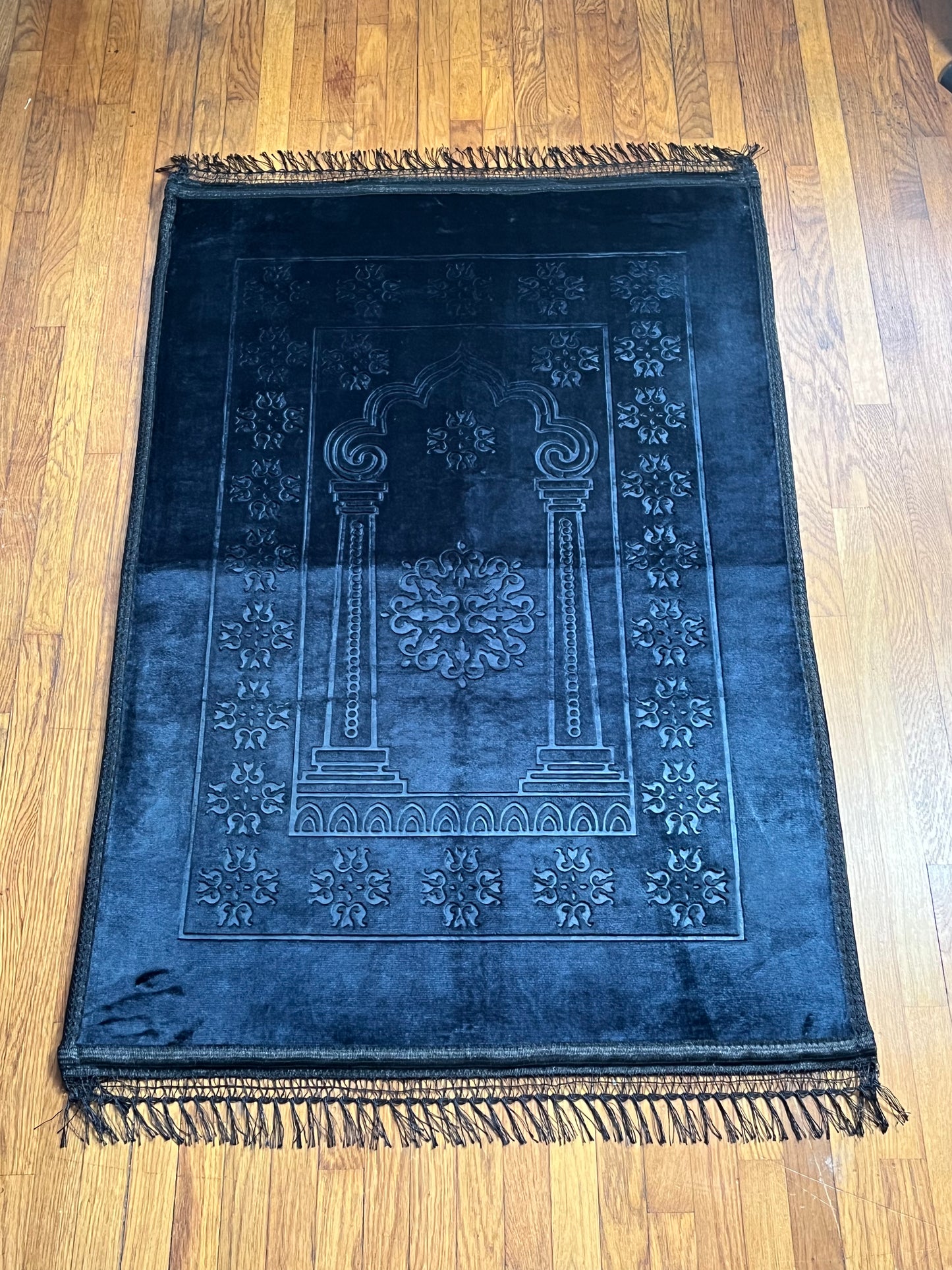 Tapis de prière noir