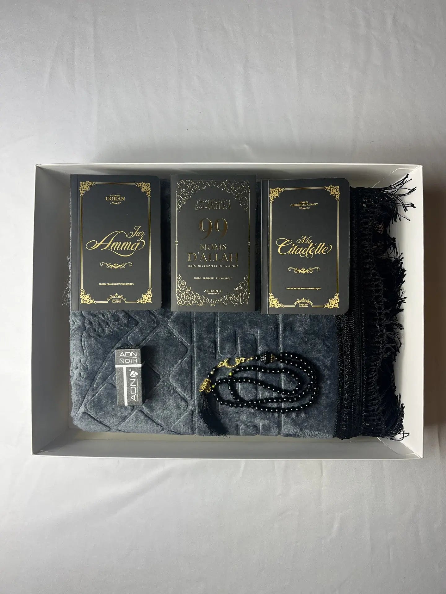 COFFRET KHADIJA GRIS FONCE Ayattboutique