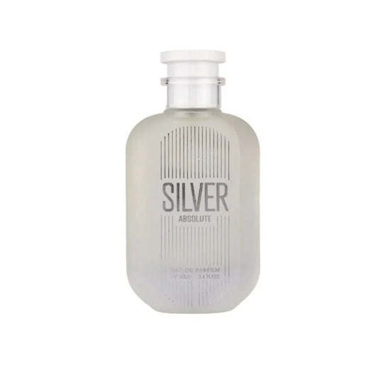 Silver Absolute by Gulf Orchid Eau de Parfum 100ml | Parfum Frais et Musqué pour Homme