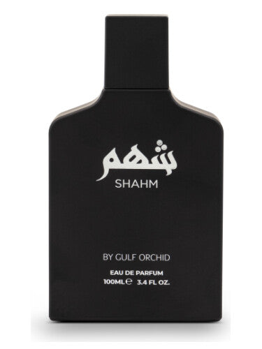 Shahm by Gulf Orchid Eau de Parfum 100ml | Parfum Boisé et Ambré pour Homme