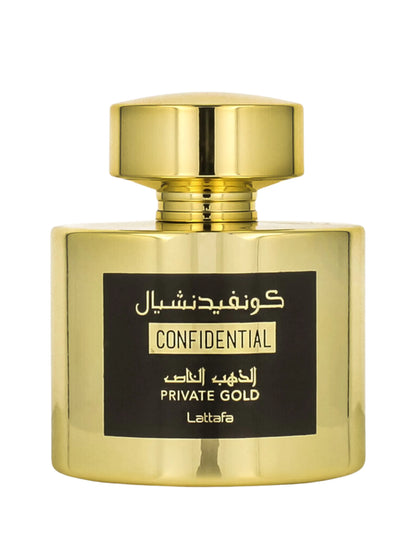 Confidential Private Gold Eau de Parfum 100ml | Parfum Fruité et Boisé Unisex Ayattboutique