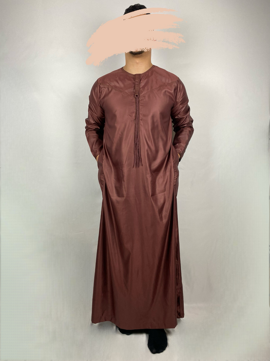 QAMIS SALIH BORDEAUX Ayattboutique