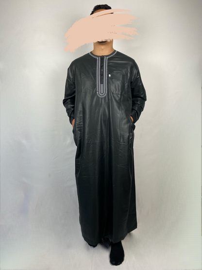 QAMIS JAMIL NOIR Ayattboutique