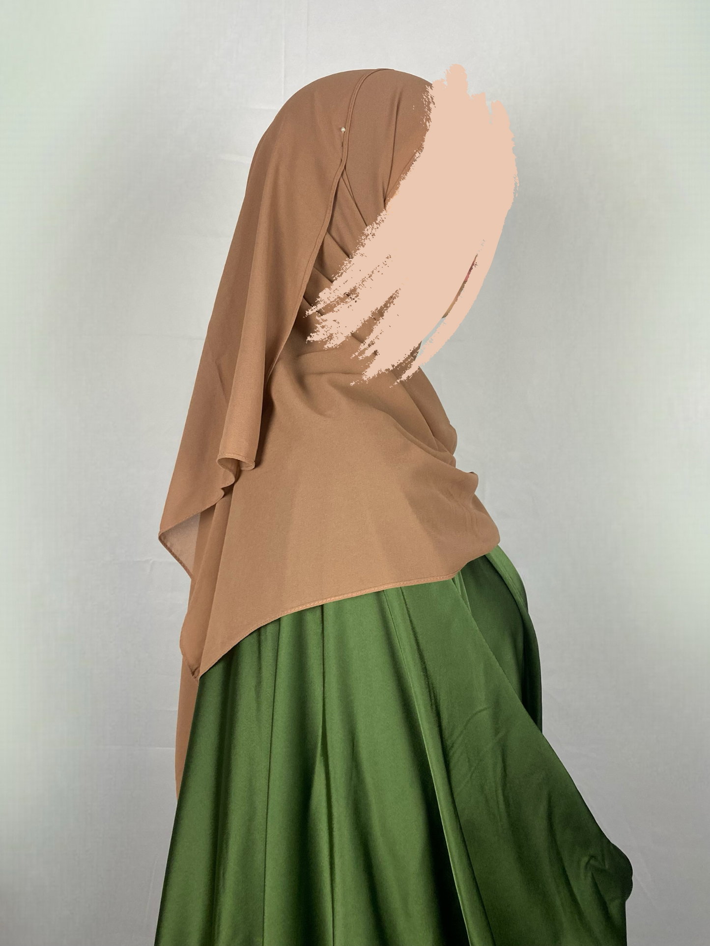 Hijab mousseline Chocolat - Ayattboutique