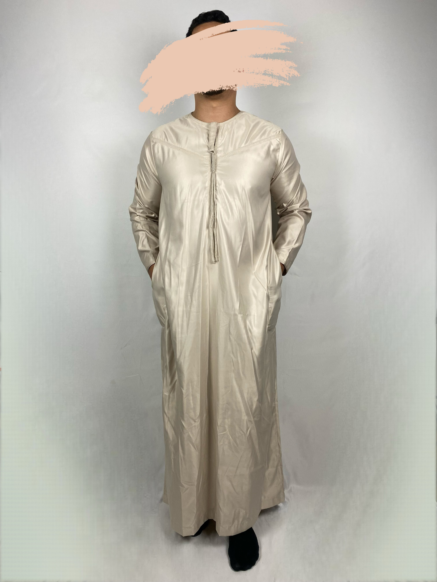 QAMIS SALIH BEIGE Ayattboutique