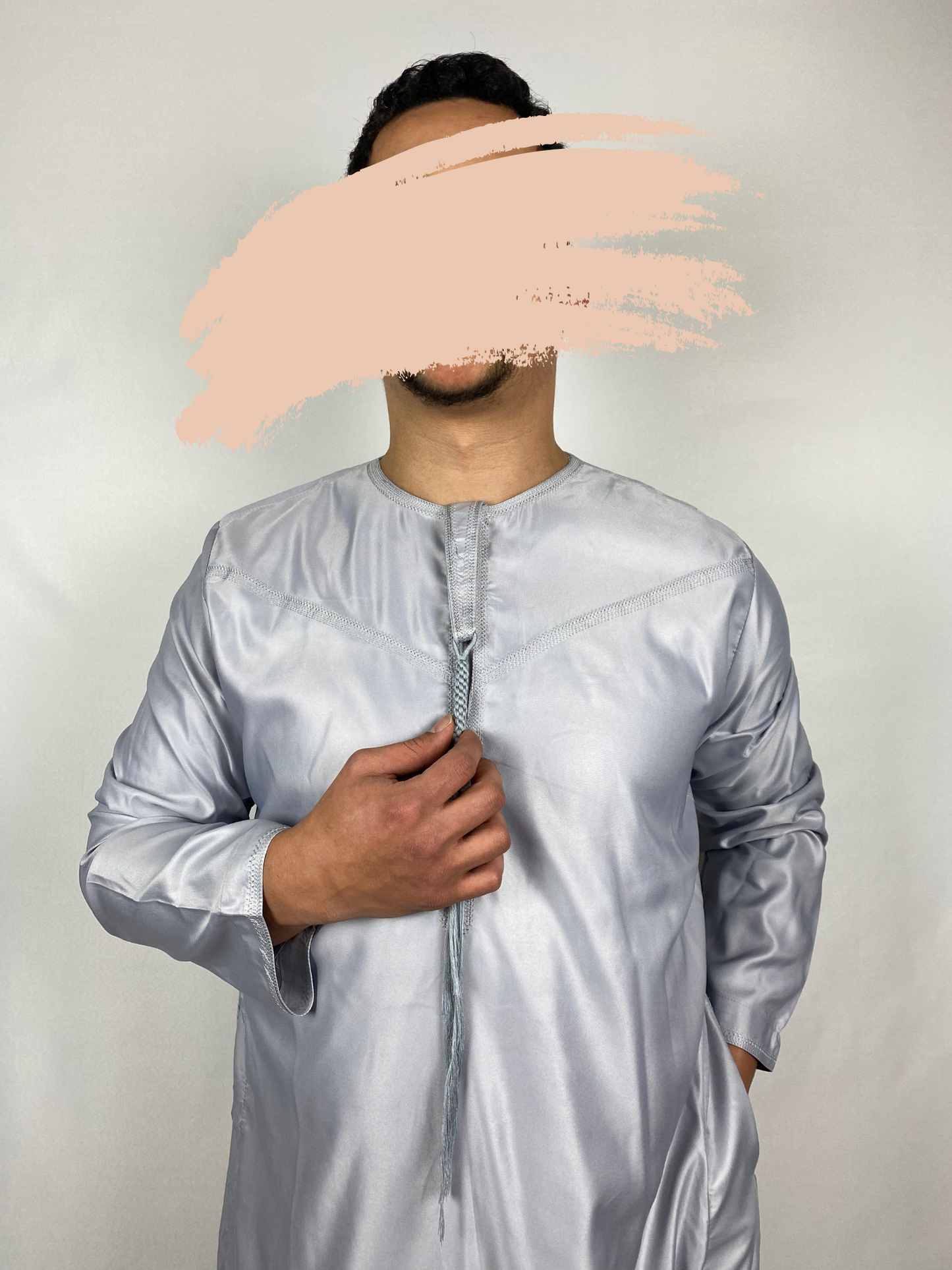 QAMIS SALIH GRIS Ayattboutique