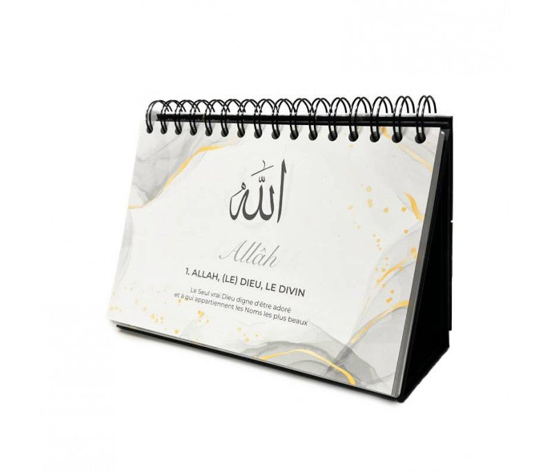 99 Noms D’allah - Calendrier Chevalet - Ayattboutique