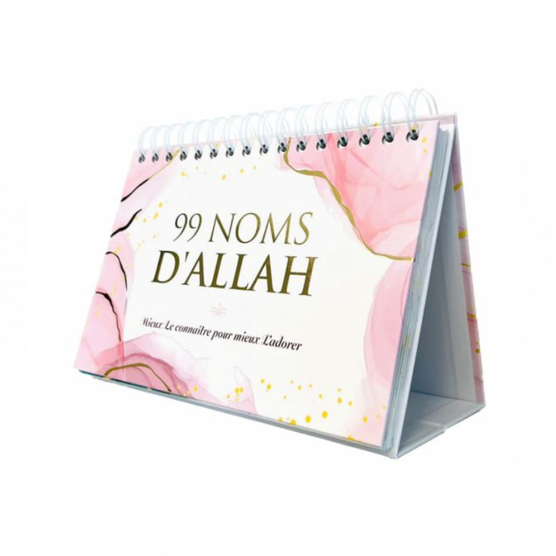 Calendrier Chevalet 99 Noms - Noms D'allah - Ayattboutique