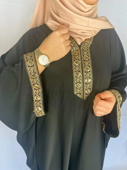 ABAYA MAÏSSA NOIR Ayattboutique