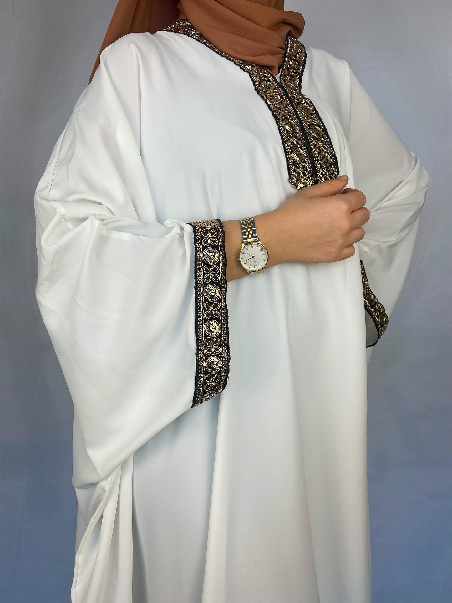 ABAYA MAÏSSA BLANC